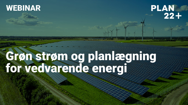 Grøn strøm og planlægning for vedvarende energi