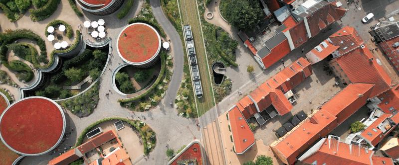 Sidste års vinder, fra gade til by. Foto: Jonas Petri / Arkitektforeningen